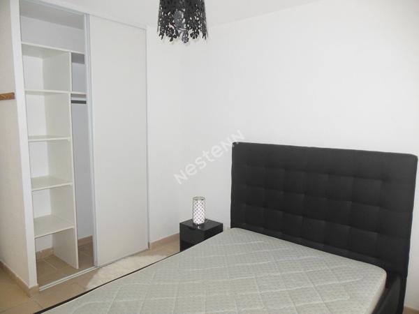 Toulouse 31400 Rangueil T2 meublé de 39.42m² terrasse de 4,.95m² 2 places de parking , bien agencé et calme avec vue arborée