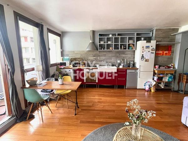 Appartement 2 pièces avec balcon et vue dégagée ? Quartier Passy