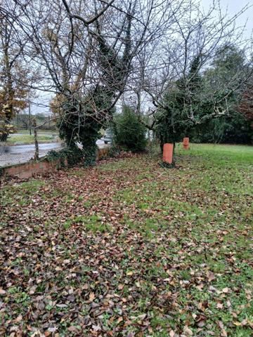 Terrain trés bien situé sur la commune de Brax