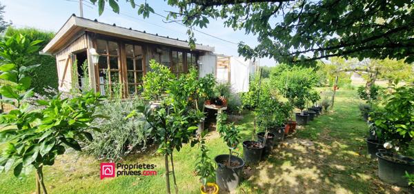 Maison de 79 m² 4 pièces - 2 chambres et un bureau  - dépendances - terrain de 3200 m²