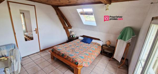 Maison de 79 m² 4 pièces - 2 chambres et un bureau  - dépendances - terrain de 3200 m²