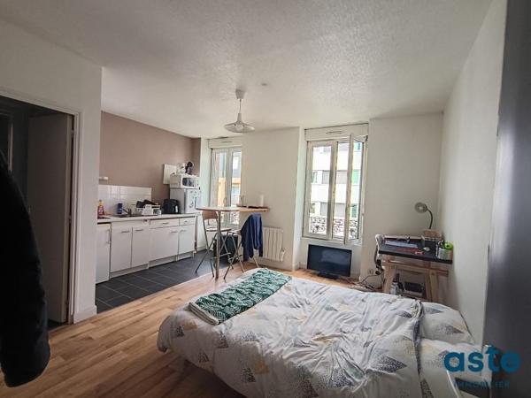 Studio dernier étage – Quartier Saint-Michel – Idéal Investisseur / Vendu Loué