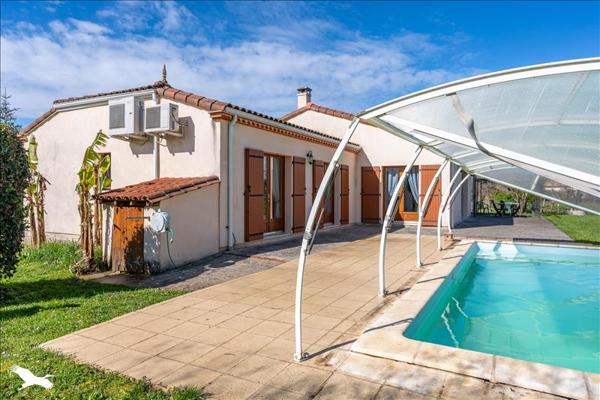 Maison à vendre |  Lafitte-sur-Lot |  5 pièces | 158 m²