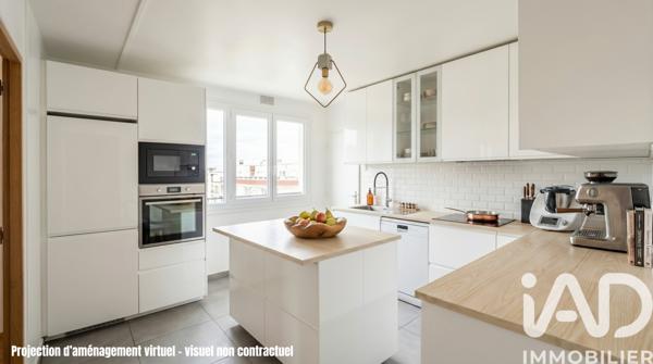 Appartement à vendre 4 pièces 93 m² Courbevoie