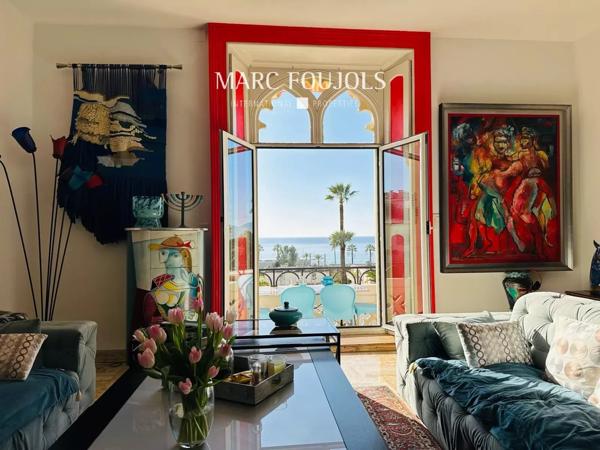 Appartement de charme bord de mer – Cannes centre