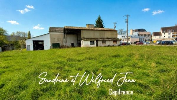FLEURY SUR ANDELLE (27) - ENTREPÔT DE 670 m² SUR PLUS DE 2 400 m² DE TERRAIN