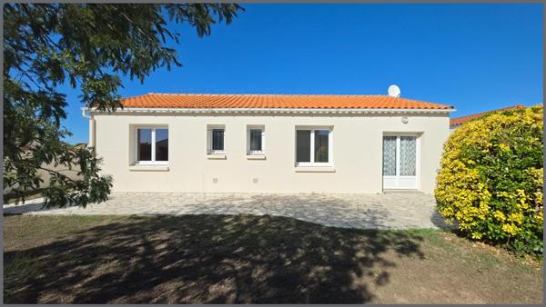 Maison plain-pied 3 chambres à 2,5 km des plages