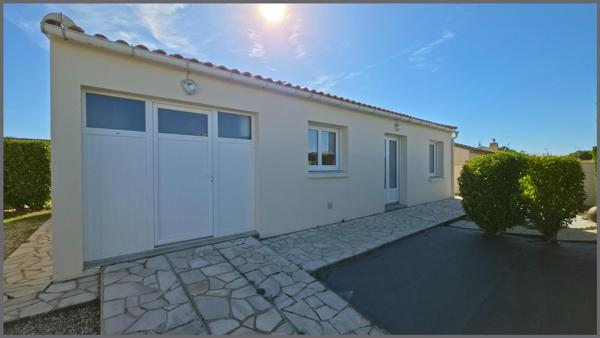 Maison plain-pied 3 chambres à 2,5 km des plages