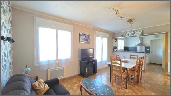 Maison plain-pied 3 chambres à 2,5 km des plages