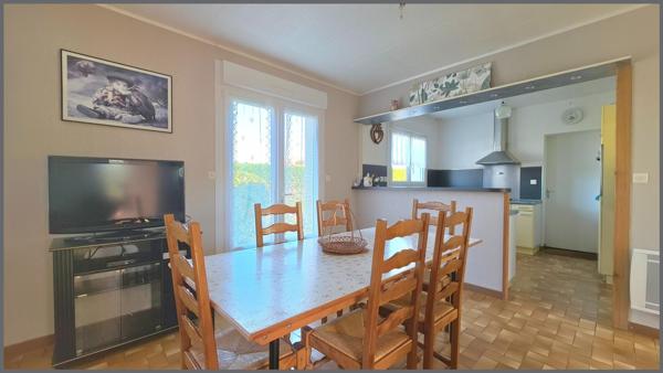Maison plain-pied 3 chambres à 2,5 km des plages