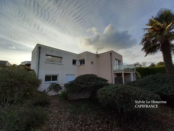 Maison contemporaine vue mer SAINT QUAY PERROS (22)