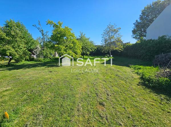 Terrain à bâtir de 345m2 en centre-ville
