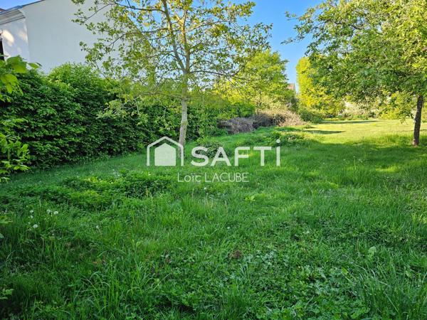 Terrain à bâtir de 345m2 en centre-ville