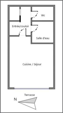 Studio RDJ tout équipé - Quartier Les Maurettes
