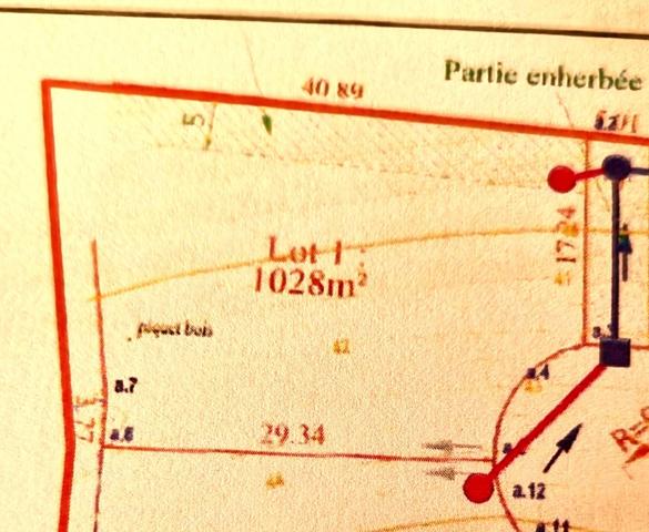 Terrain viabilisé à vendre MOUGUERRE (64)