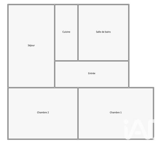 Appartement à vendre 3 pièces 46,8 m² Saint-Ouen-sur-Seine