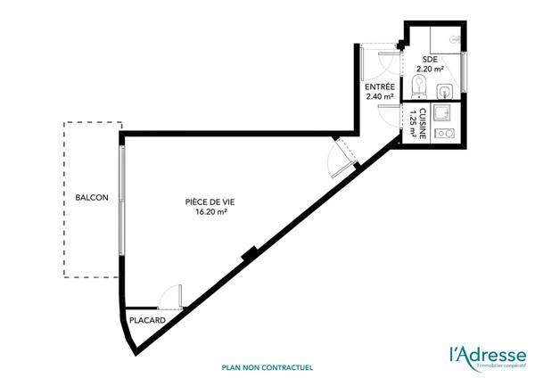 Métro Convention - Paris 15e | Studio ensoleillé en excellent état et avec Balcon/Terrasse
