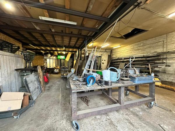 atelier + loft résidentiel – idéal artisan / activité + habitation