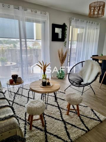 Appartement vendu loué,lumineux,en très bon état!