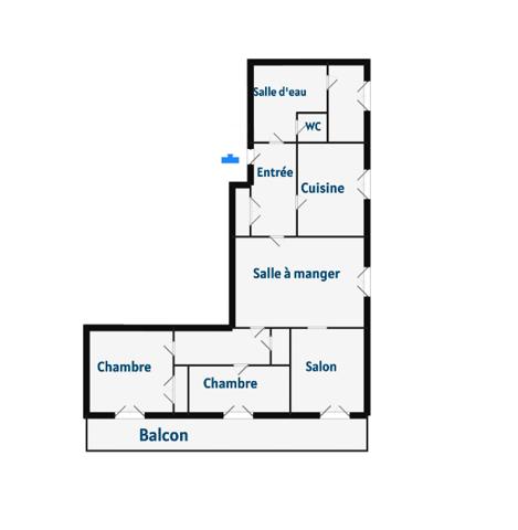 Appartement à vendre 4 pièces 67 m² Troyes