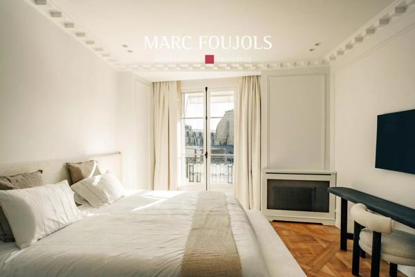 Paris XVI PLace des Etats Unis – appartement d’exception de 222 m² au 5ème étage avec balcon terrasse