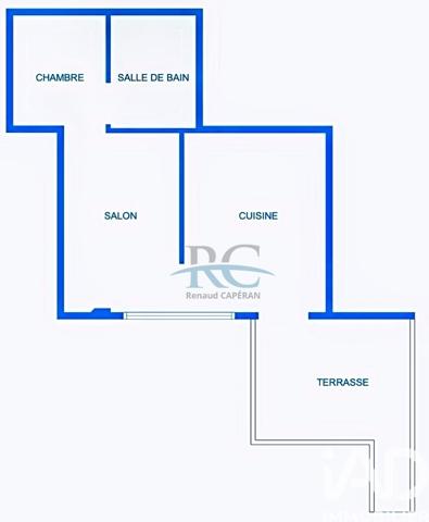 Location appartement 2 pièces 34 m² Bessières