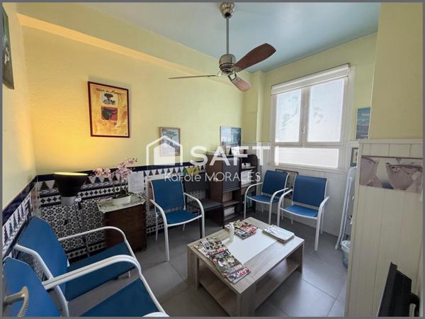 CANET EN ROUSSILLON, LOCAL PROFESSIONNEL A VENDRE AVEC LOCATAIRE EN PLACE