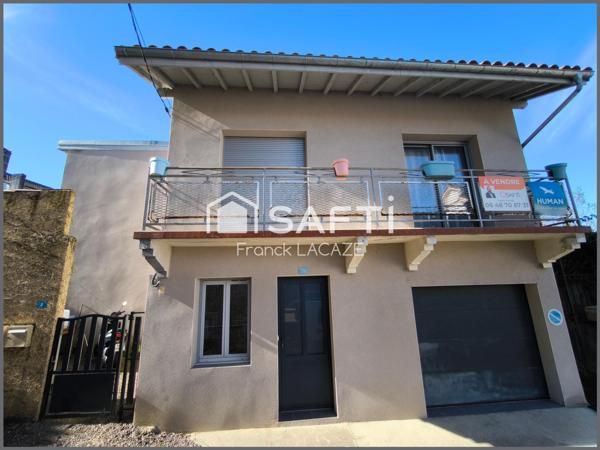 AU COEUR DE NOGARO MAISON DE RAPPORT AVEC JARDIN!