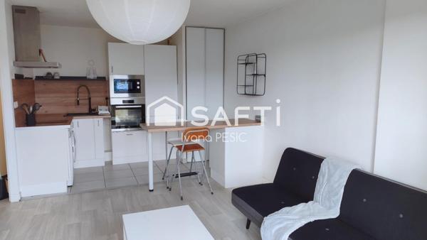 Bonne rentabilité – T2 avec balcon, parking, cave