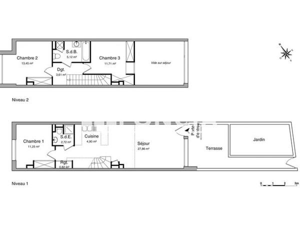 Location Appartement 4 pièces 81.44 m² - BAT C Thonon Les Bains 74200