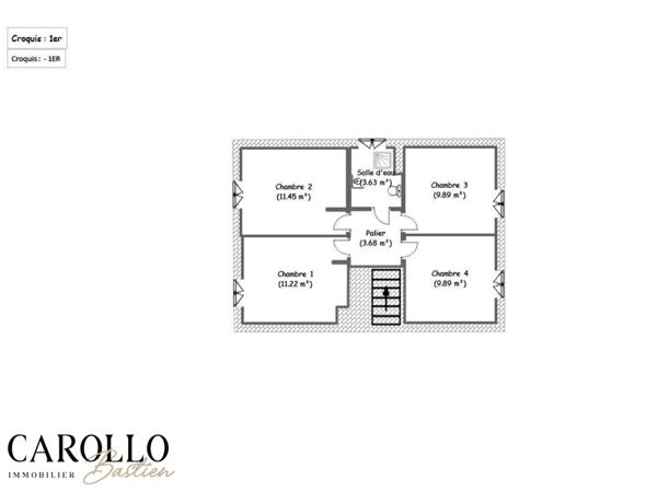 Maison 5 pièces de 99 m² à Carcassonne (11000)