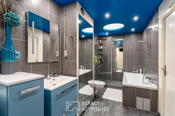 Maison avec jardin intimiste à proximité du métro