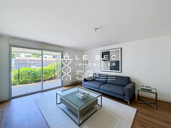 LARMOR-PLAGE : Appartement T3 récent avec terrasse et garage