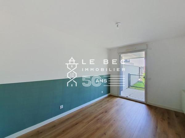 LARMOR-PLAGE : Appartement T3 récent avec terrasse et garage