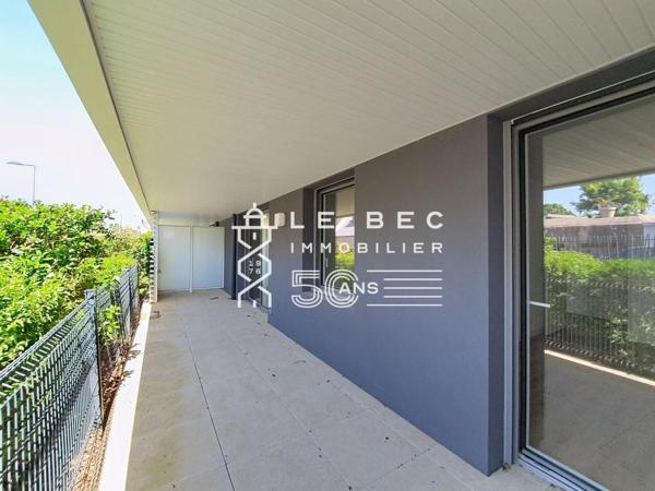 LARMOR-PLAGE : Appartement T3 récent avec terrasse et garage
