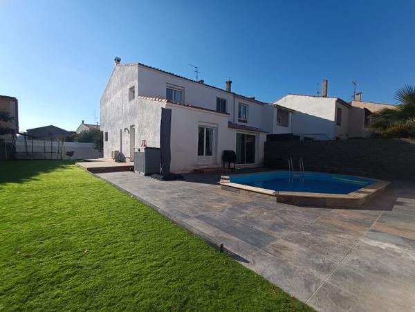 Frontignan - Maison T4 de 136M² avec piscine et garage...