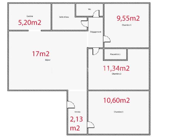 Vincennes- proche du bois, dans une copropriété sécurisée, parfaitement entretenue et avec gardien, découvrez ce bel appartement traversant de 61 m² offrant calme, luminosité et de nombreuses possibilités d'aménagement.
Situé au 2ᵉ étage sans ascenseur, en retrait de la rue, il bénéficie d'un environnement paisible et de faibles charges de copropriété.
Grâce à sa double exposition Est/Ouest, sa grande baie vitrée et son absence totale de vis-à-vis, l'appartement profite d'une luminosité remarquable tout au long de la journée.
Il se compose d'un séjour lumineux exposé Ouest, d'une cuisine indépendante pouvant être très facilement ouverte sur le séjour afin de créer un espace de vie convivial d'environ 22 m², de trois véritables chambres, d'une salle d'eau et de WC séparés.
Son agencement optimisé en fait un bien idéal pour une famille, un premier achat ou un investissement locatif.
Une place de parking complète ce bien.

 Bus 118 → Métro ligne 1 - 5/8mn de bus
                    RER A Vincennes - 10/12mn de bus  
Les + qui font la différence : ✔ Calme  ✔ Très lumineux toute la journée ✔ Trois chambres ✔ Place de parking extérieure dans la résidence ✔ Cave et local à vélo.
Travaux à prévoir, offrant un fort potentiel de valorisation et la possibilité de créer un intérieur à votre image.