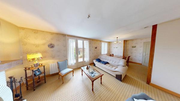 Maison plain-pied Saint Denis De L Hotel 4 pièce(s) 80 m2