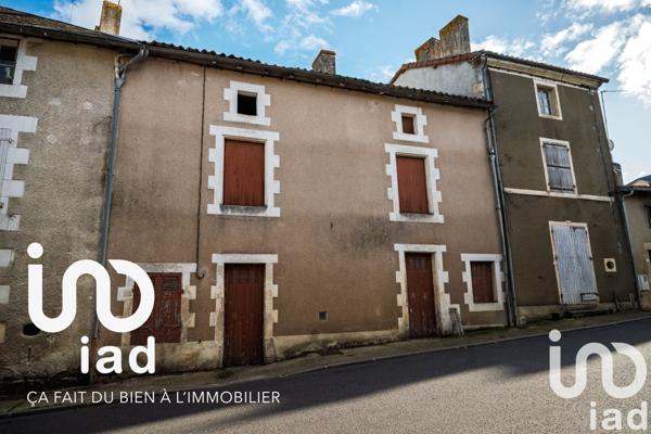 Maison à vendre 4 pièces 55 m² Sommières-du-Clain