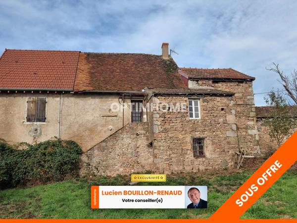 Maison à vendre 4 pièces Proche de LA GUICHE (71)