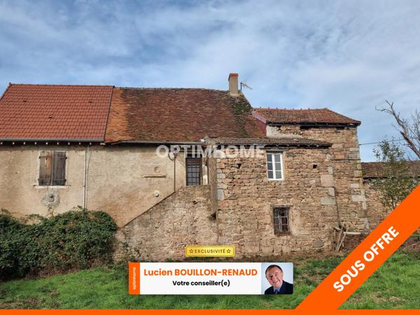 Maison à vendre 4 pièces Proche de LA GUICHE (71)