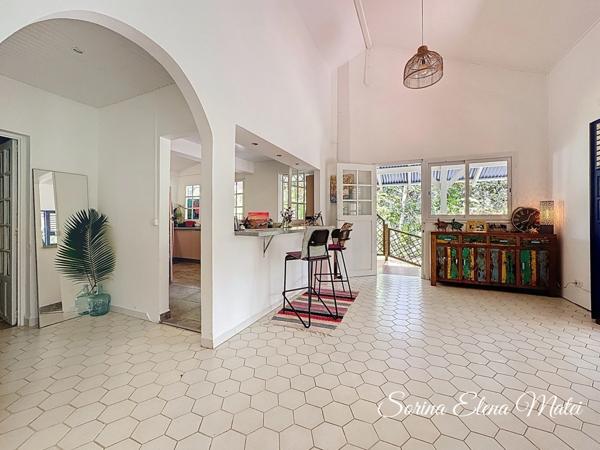 Maison avec piscine au cœur d’un écrin tropical - 5 pièces PETIT BOURG (971)
