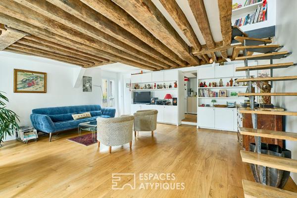 Duplex d’angle en dernier étage – Sentier