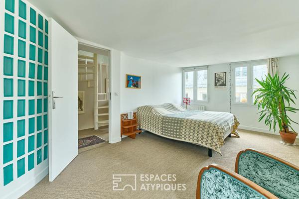 Duplex d’angle en dernier étage – Sentier