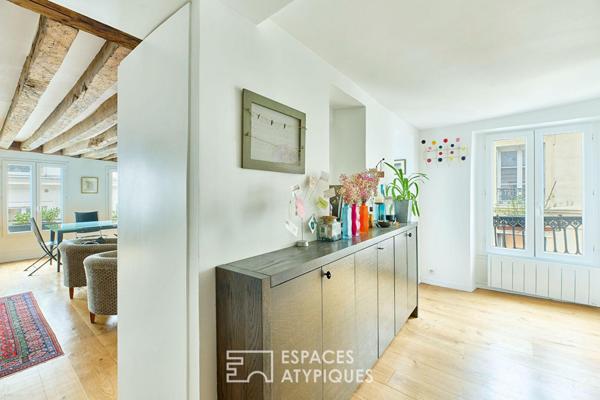 Duplex d’angle en dernier étage – Sentier