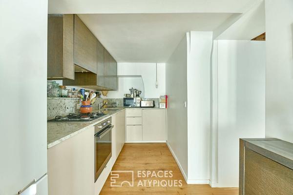 Duplex d’angle en dernier étage – Sentier