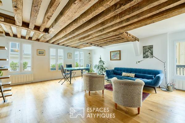 Duplex d’angle en dernier étage – Sentier