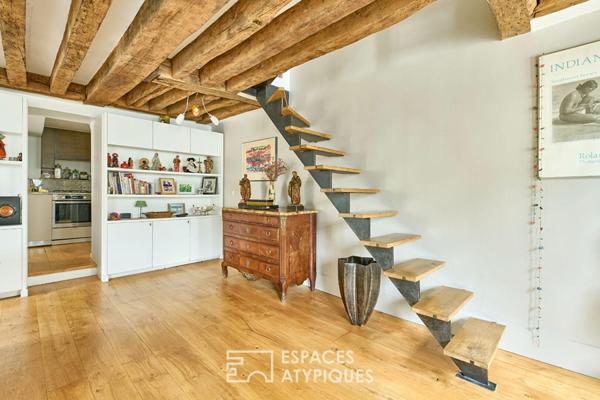Duplex d’angle en dernier étage – Sentier