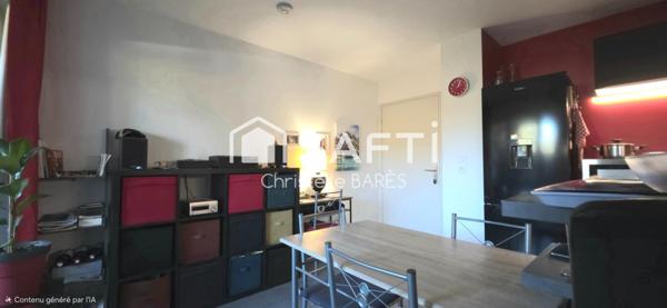 Charmant T1 avec terrasse et place de parking privée- résidence Nature Park