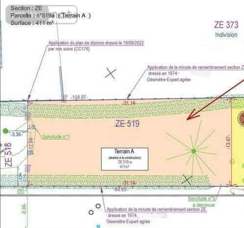 Terrain à Batir à vendre à Warmeriville dans la Marne (51110), ref : 51095/176